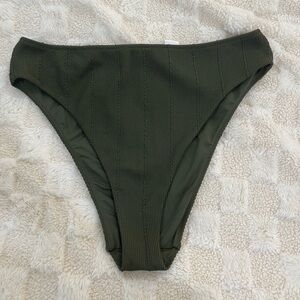 Aerie High Cut Cheeky Bikini Bottom